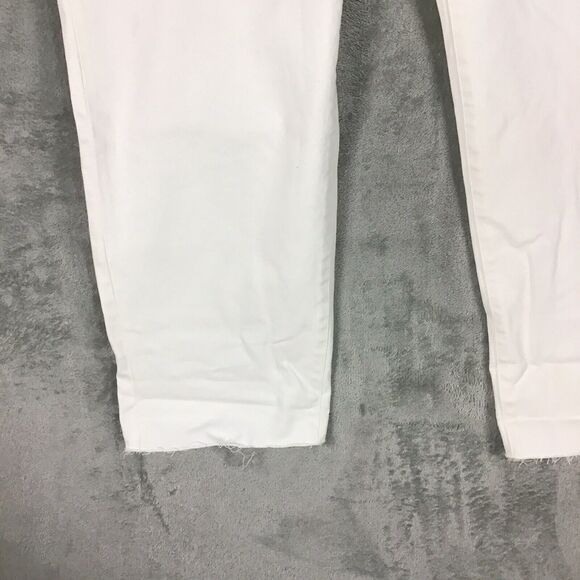 Madewell Womens 18W Plus Perfect Vintage Jean Tile White Raw Hem NWT - Picture 4 of 16